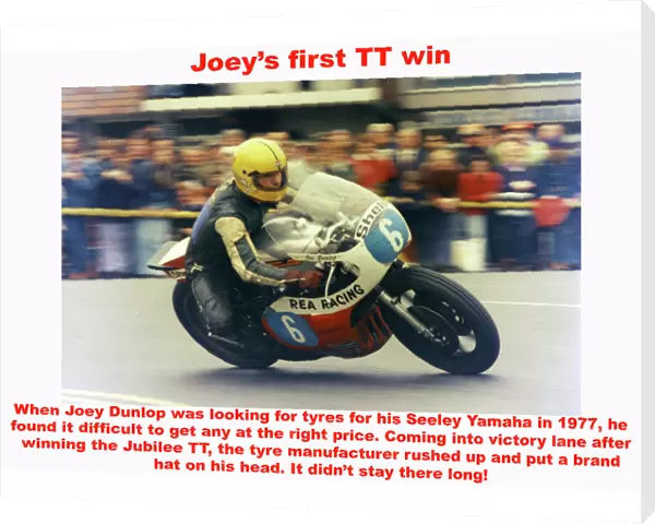 Joeys first TT win
