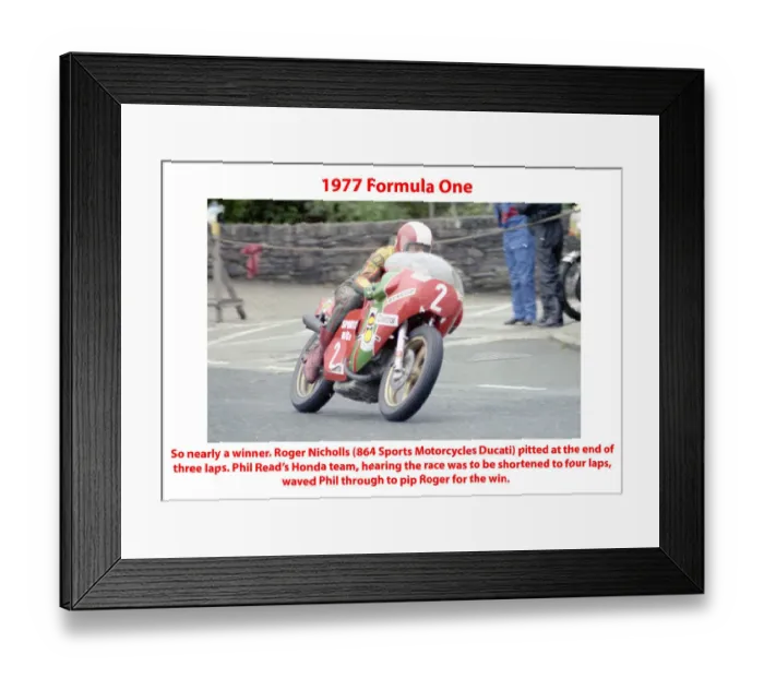 Framed Print : 1977 Formula One Framed Print : 1977 Formula One
