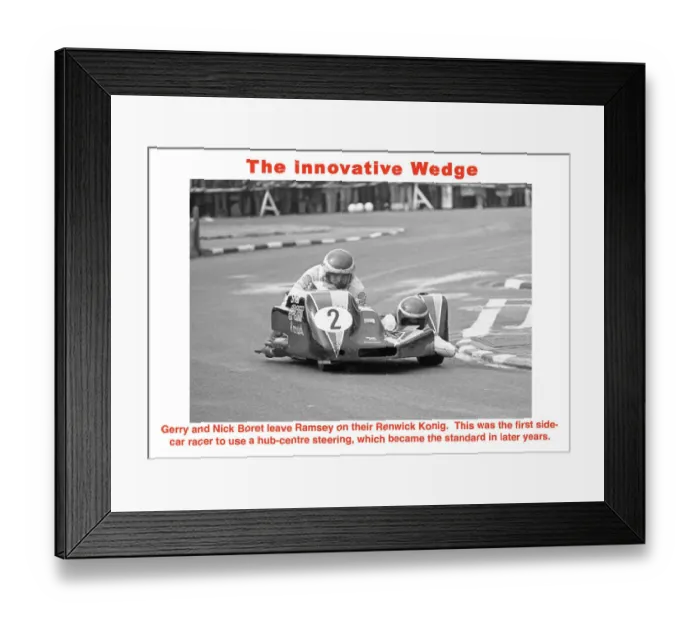 Framed Print : The innovative Wedge Framed Print : The innovative Wedge