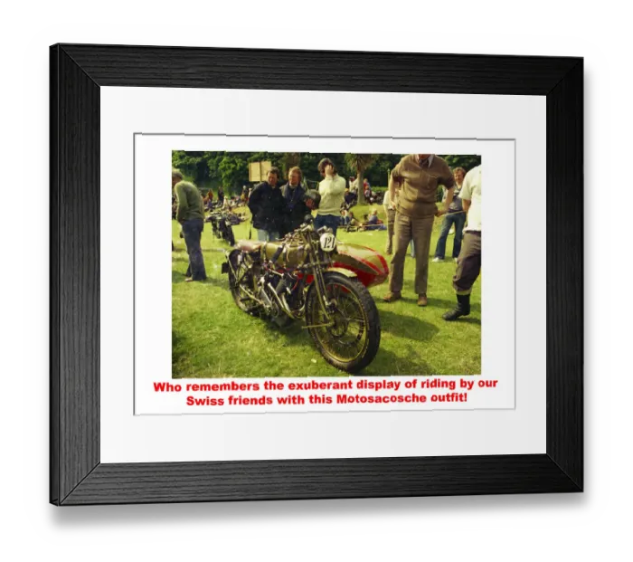 Framed Print : Motosacoche Framed Print : Motosacoche