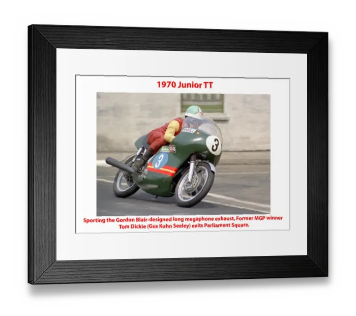 Framed Print : 1970 Junior TT Framed Print : 1970 Junior TT