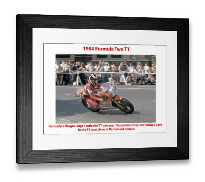 Framed Print : 1984 Formula Two TT Framed Print : 1984 Formula Two TT
