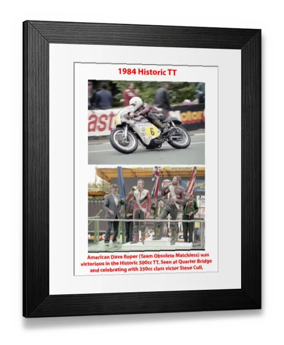 Framed Print : 1964 Historic TT