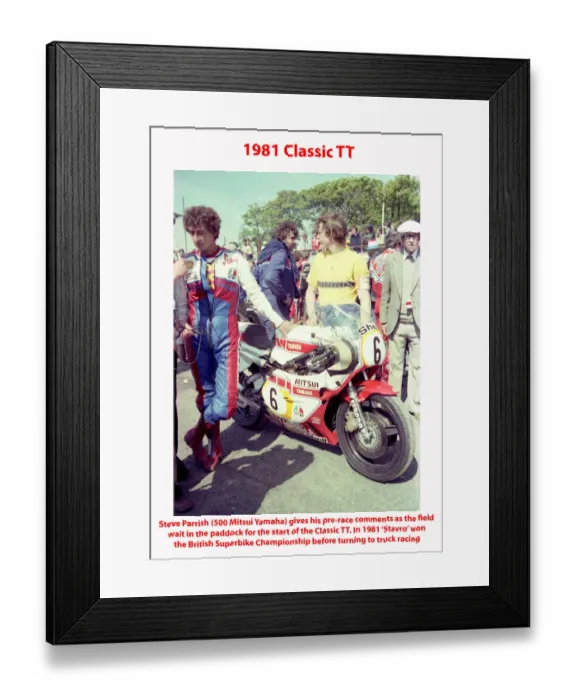 Framed Print : 1981 Classic TT Framed Print : 1981 Classic TT