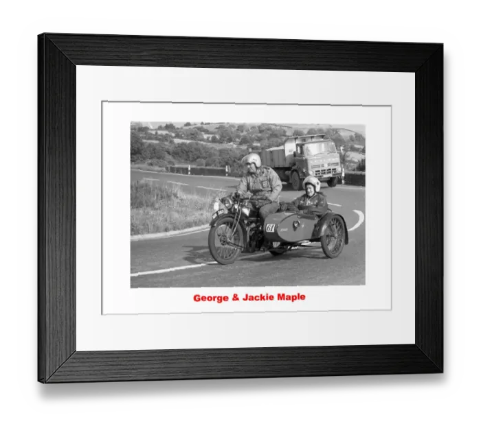 Framed Print : George & Jackie Maple Framed Print : George & Jackie Maple
