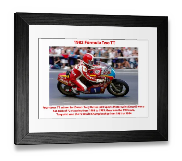 Framed Print : 1982 Formula Two TT Framed Print : 1982 Formula Two TT