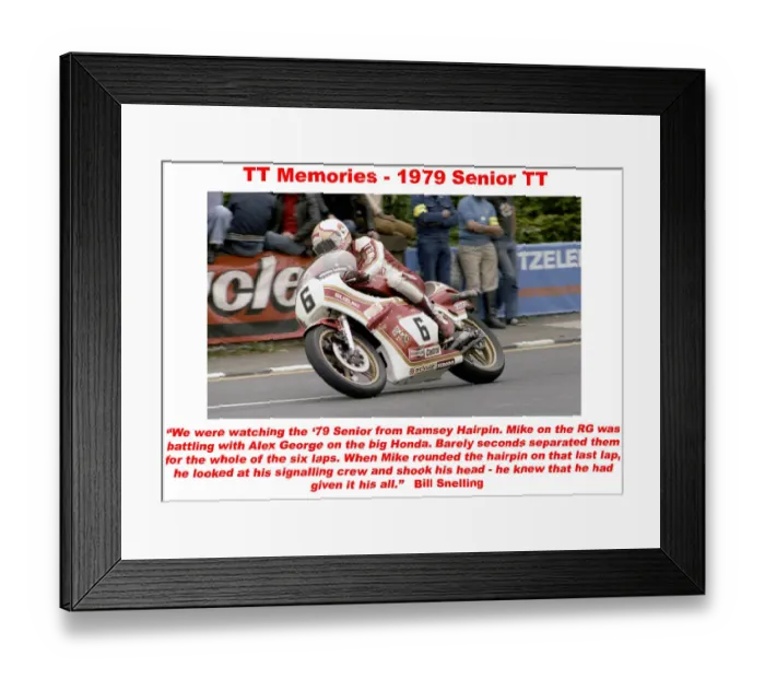 Framed Print : TT Memories - 1979 Senior TT Framed Print : TT Memories - 1979 Senior TT