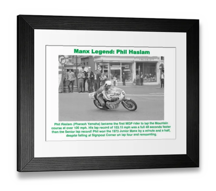 Framed Print : Manx Legend; Phil Haslam Framed Print : Manx Legend; Phil Haslam