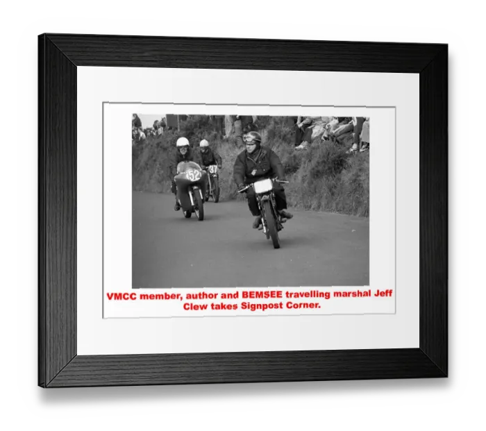 Framed Print : Jeff Clew, V.M.C.C. member, author amd BEMSEE travelling marshal Jeff Clew Framed Print : Jeff Clew, V.M.C.C. member, author amd BEMSEE travelling marshal Jeff Clew