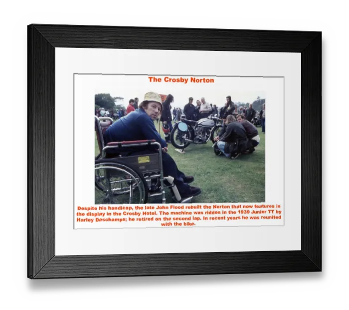 Framed Print : The Crosby Norton Framed Print : The Crosby Norton