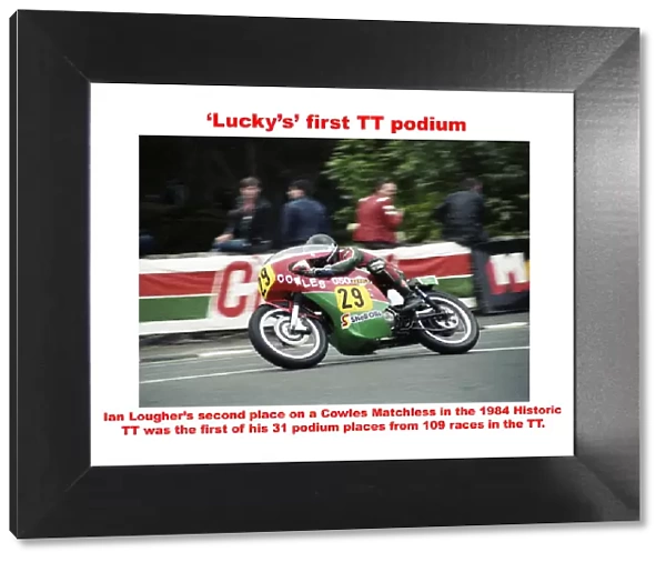 Luckys first TT podium