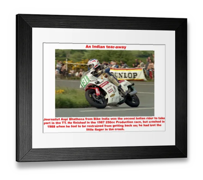 Framed Print : An Indian tear-away Framed Print : An Indian tear-away
