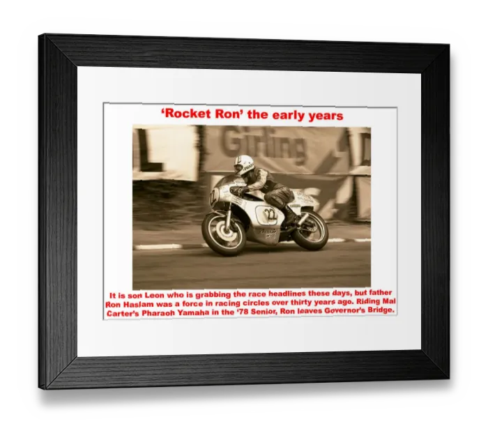 Framed Print : Rocket Ron the early years Framed Print : Rocket Ron the early years