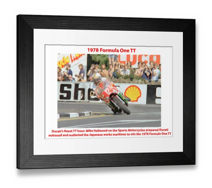 Framed Print : 1978 Formula One TT Framed Print : 1978 Formula One TT