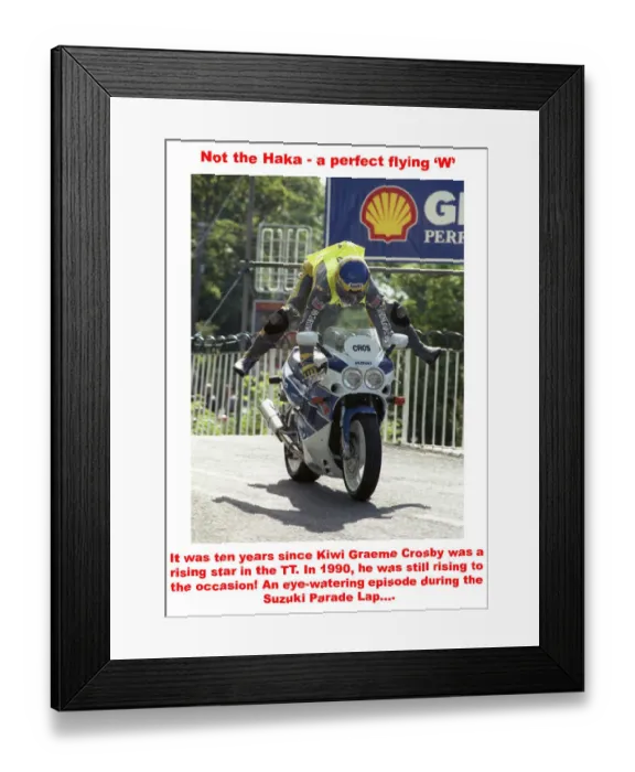 Framed Print : Not the Haka - a perfect flying W Framed Print : Not the Haka - a perfect flying W