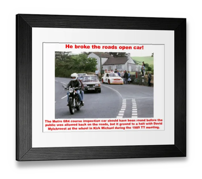 Framed Print : He broke the roads open car Framed Print : He broke the roads open car