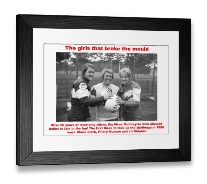 Framed Print : The girls that broke the mould Framed Print : The girls that broke the mould