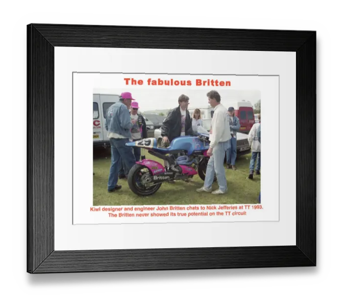 Framed Print : The fabulous Britten Framed Print : The fabulous Britten