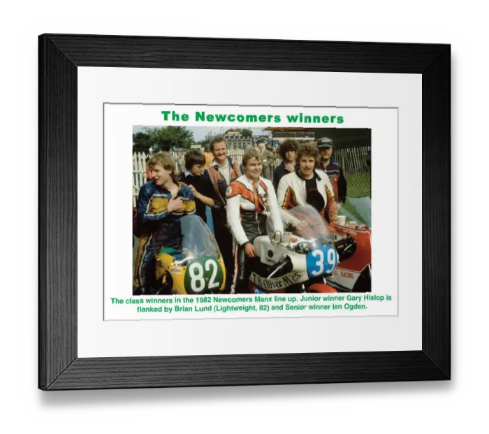 Framed Print : The 1982 MGP Newcomers winners Framed Print : The 1982 MGP Newcomers winners