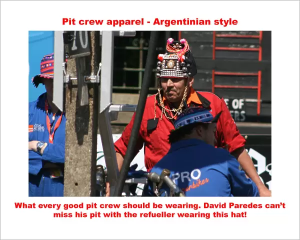 Pit-crew apparel - Argentinian style