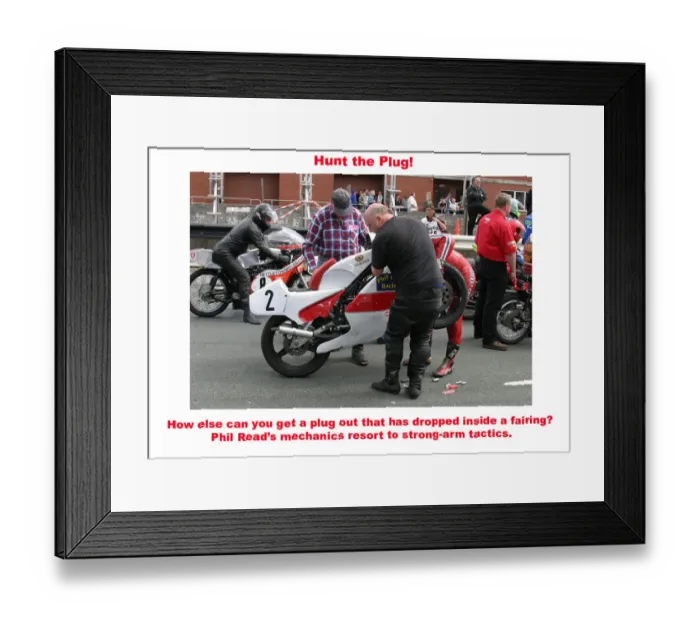 Framed Print : Hunt the Plug Framed Print : Hunt the Plug
