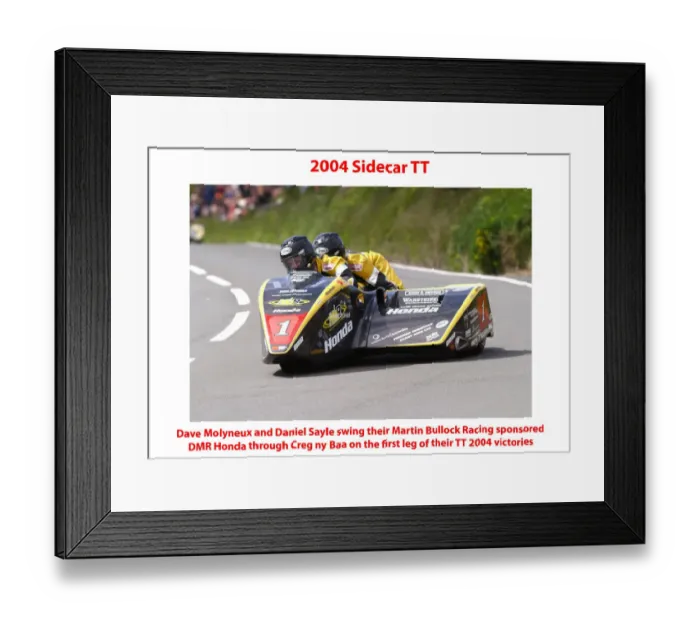 Framed Print : 2004 Sidecar TT Framed Print : 2004 Sidecar TT