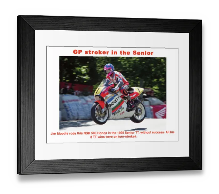Framed Print : GP stroker in the Senior Framed Print : GP stroker in the Senior
