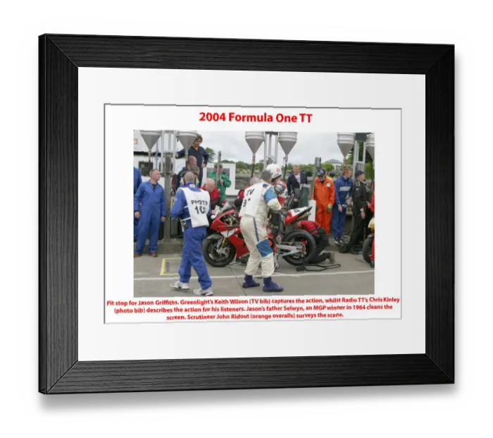 Framed Print : 2004 Formula One TT