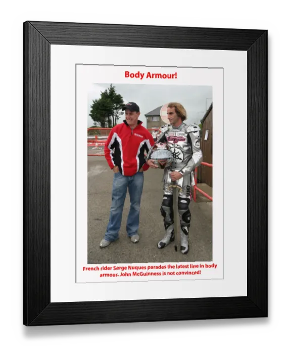 Framed Print : Body Armour Framed Print : Body Armour