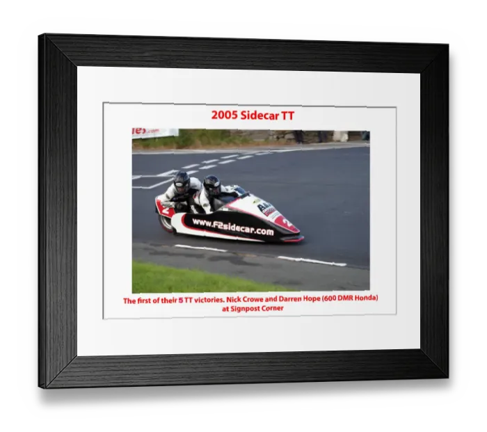 Framed Print : 2005 Sidecar TT Framed Print : 2005 Sidecar TT