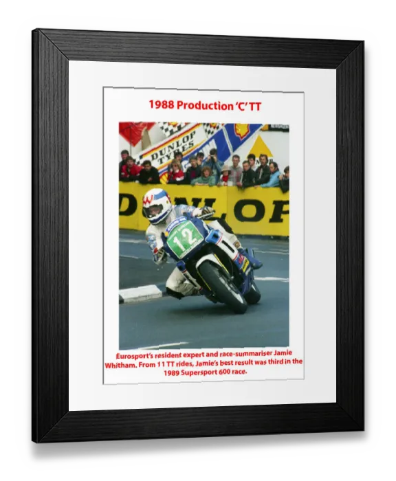 Framed Print : 1988 Production C TT Framed Print : 1988 Production C TT