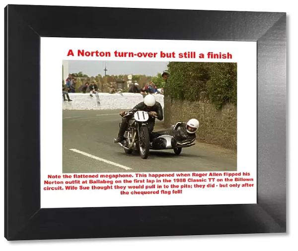 A Norton turn-over but still a finish
