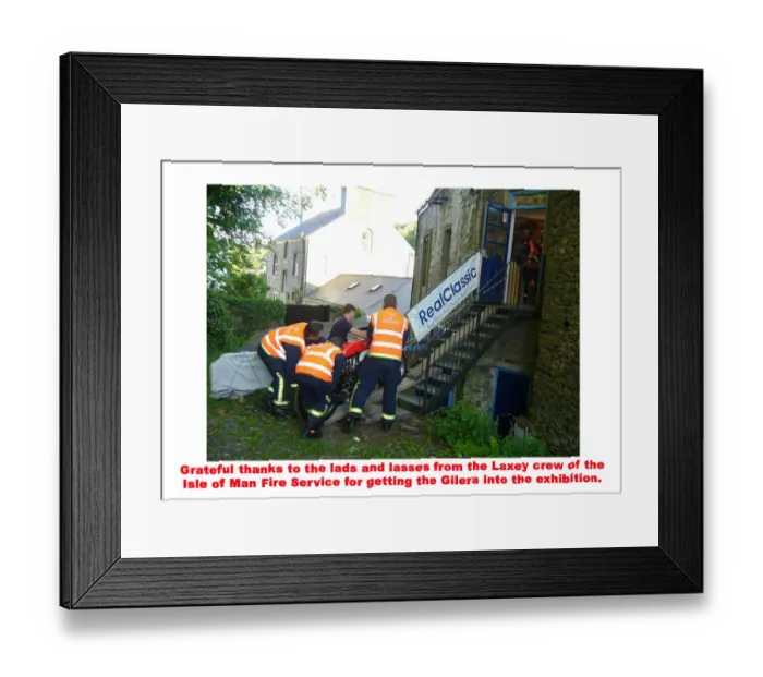 Framed Print : A Firemans lift Framed Print : A Firemans lift