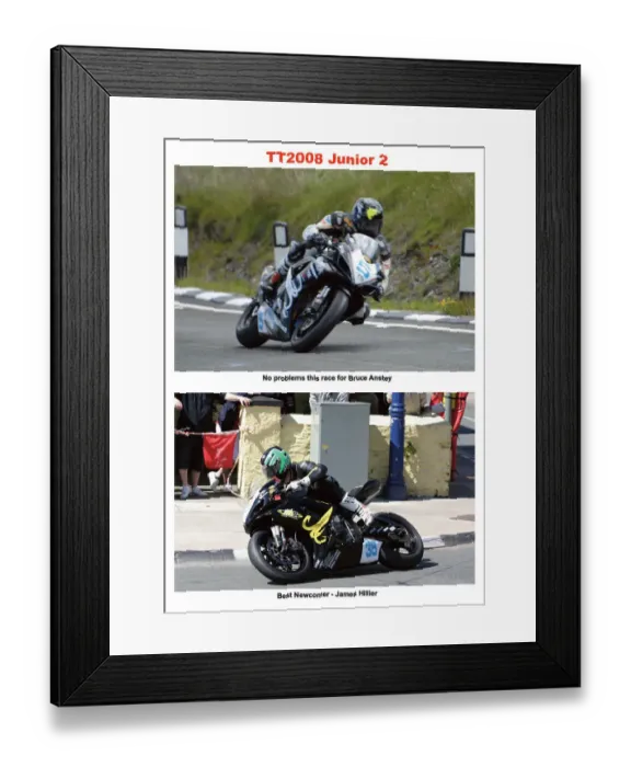 Framed Print : TT 2008 Junior TT race 2 Framed Print : TT 2008 Junior TT race 2