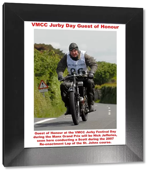 V. M. C. C, Jurby Day Guest of Honour