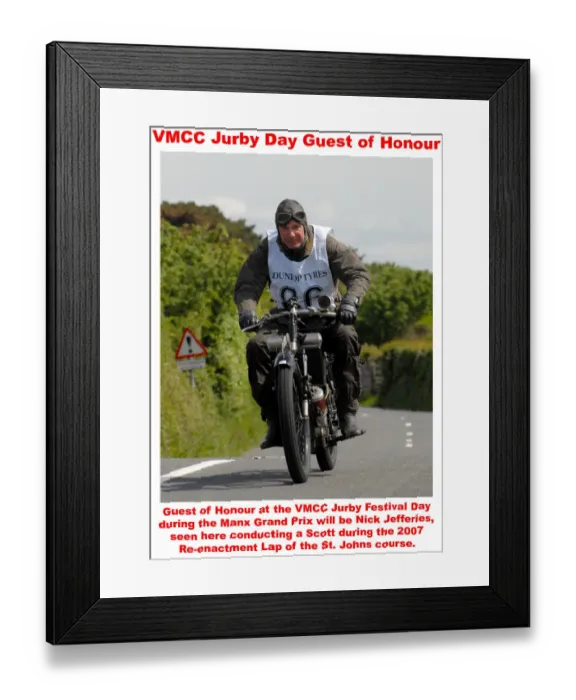 Framed Print : V. M. C. C, Jurby Day Guest of Honour Framed Print : V. M. C. C, Jurby Day Guest of Honour