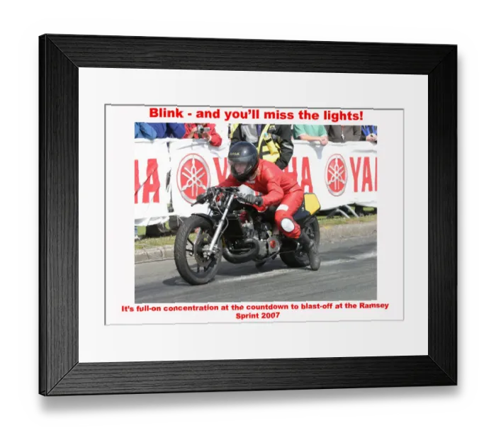 Framed Print : Blink - and you ll miss the lights Framed Print : Blink - and you ll miss the lights