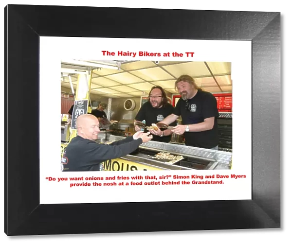 The Hairy Bikers at the TT
