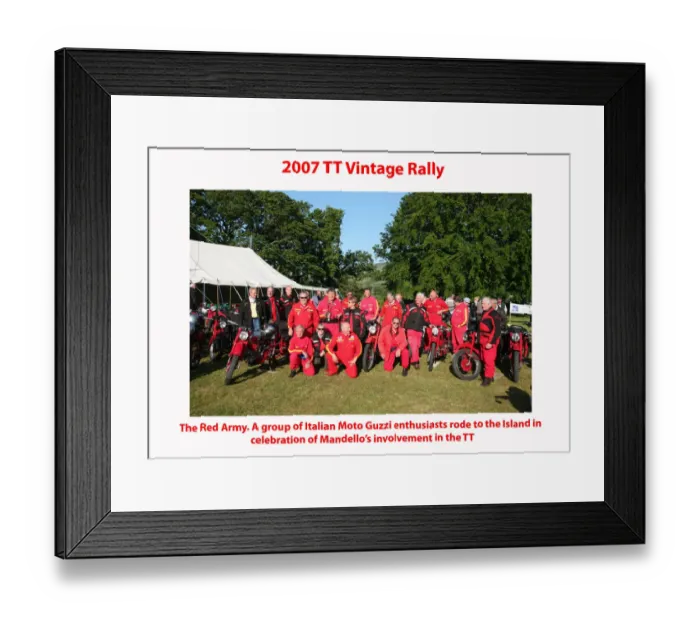 Framed Print : 2007 Vintage Rally Framed Print : 2007 Vintage Rally