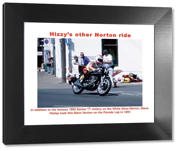 Hizzys other Norton ride