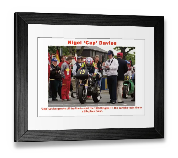 Framed Print : Nigel Cap Davies Framed Print : Nigel Cap Davies