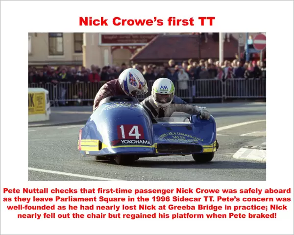 Nick Crowes first TT