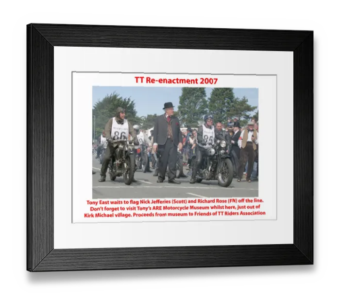 Framed Print : TT Re-enactment 2007 Framed Print : TT Re-enactment 2007