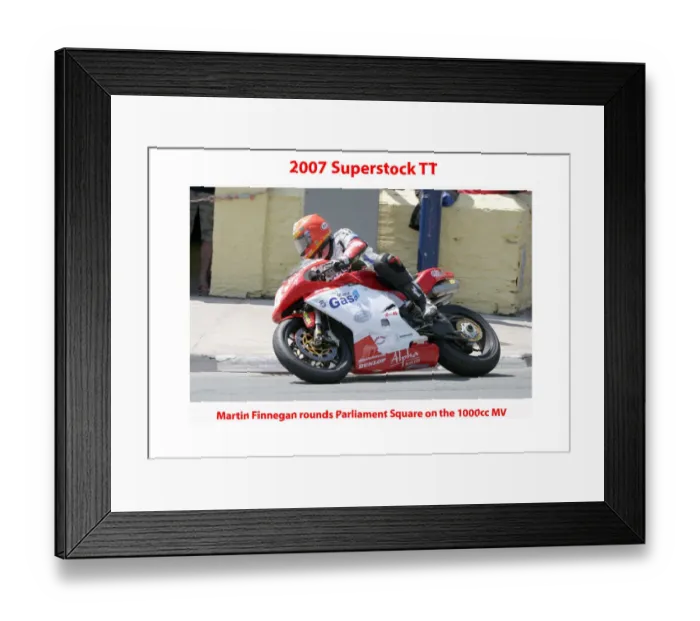 Framed Print : 2007 Superstock TT Framed Print : 2007 Superstock TT