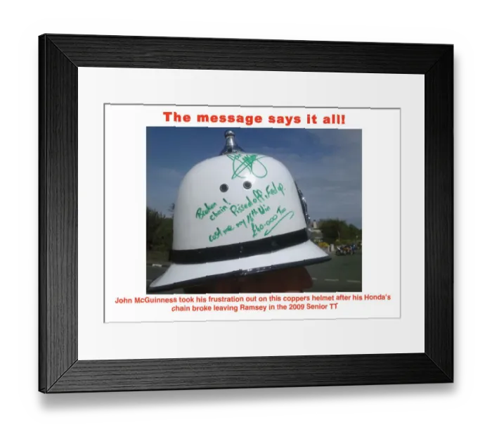 Framed Print : The message says it all Framed Print : The message says it all