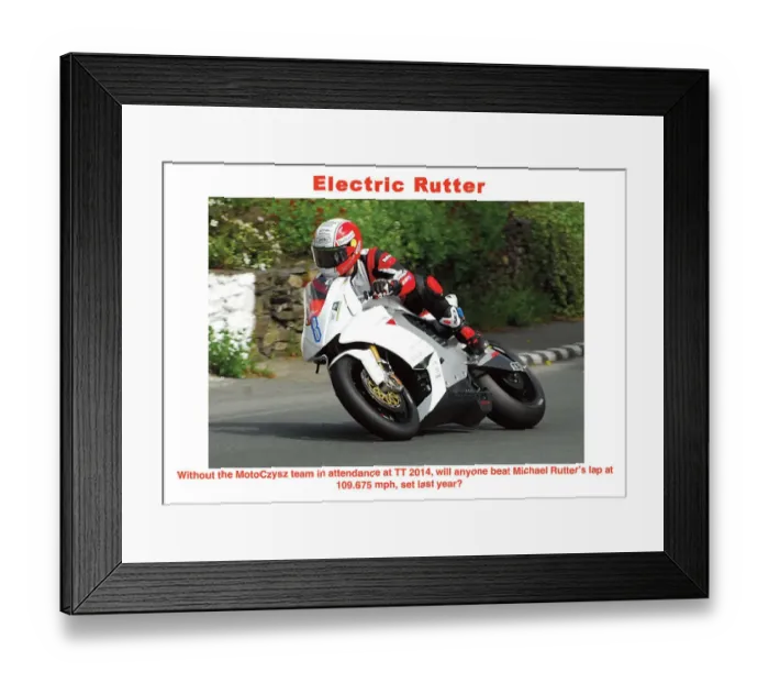 Framed Print : Electric Rutter Framed Print : Electric Rutter