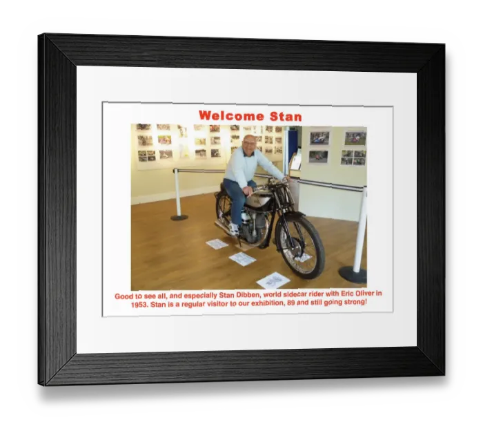 Framed Print : Welcome Stan Framed Print : Welcome Stan