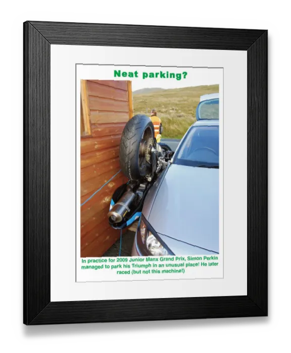 Framed Print : Neat parking? Framed Print : Neat parking?