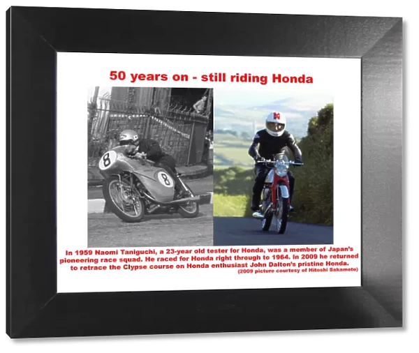 50 years on - still riding Honda