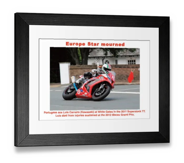 Framed Print : Europe Star mourned Framed Print : Europe Star mourned